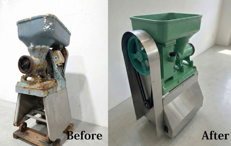 食品用機械オーバーホール