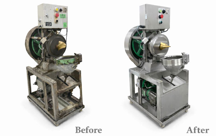 攪拌機オーバーホール