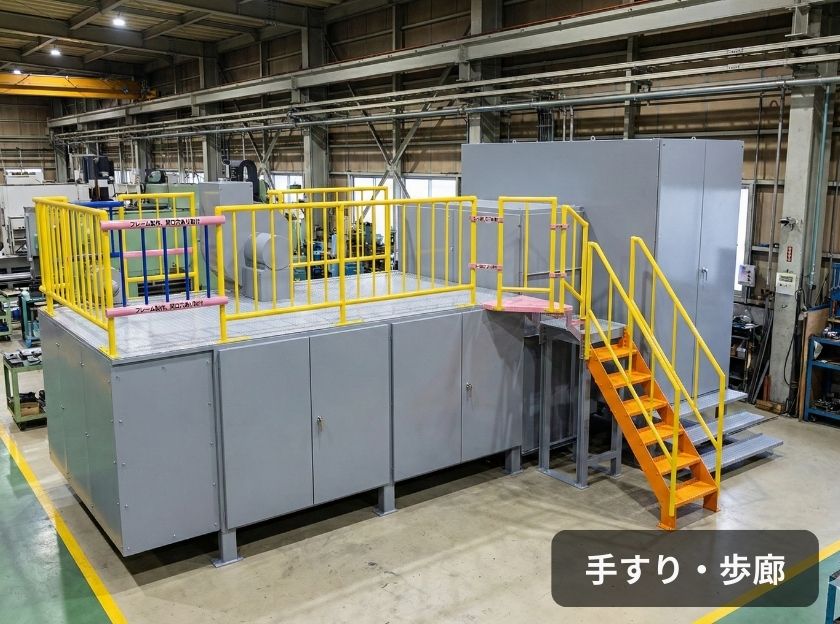 手すり・歩廊の設置