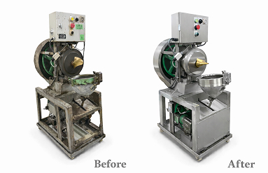 攪拌機オーバーホール